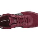 Incaltaminte Femei COACH Raylen BurgundyGunmetal SuedeMirror Metallic