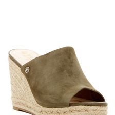 Incaltaminte Femei Sam Edelman Bonnie Wedge Sandal MOSS GREEN