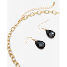 Bijuterii Femei CheapChic Blooming Days Cab Necklace Black