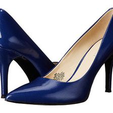 Incaltaminte Femei Nine West Flax Dark Blue Patent Synthetic