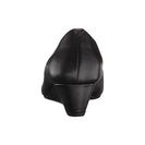 Incaltaminte Femei Rockport Total Motion Annett Cap Toe Wedge Black Burn CalfLizard