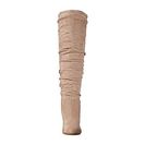 Incaltaminte Femei Chinese Laundry Upside Over the Knee Wedge Boot Toffee