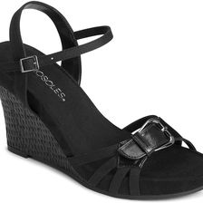 Aerosoles Plush Around Black Canvas