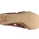 Incaltaminte Femei Steve Madden Eileen Wedge Sandal Cognac