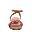 Incaltaminte Femei Nine West Adobo Flat Sandal TanRed