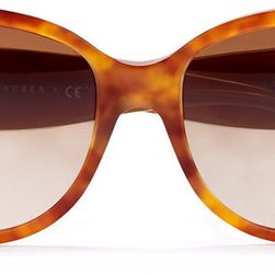 Ralph Lauren Oversized Spectator Sunglasses Honey