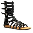 Incaltaminte Femei CheapChic Arena Allure Gladiator Sandals Black