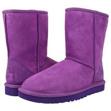 Incaltaminte Femei UGG Classic Short Crazy Plum Twinface