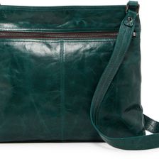 Hobo Lorna Leather Crossbody HUNTER