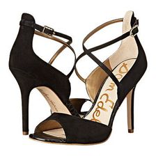 Incaltaminte Femei Sam Edelman Audrey Black Kid Suede Leather