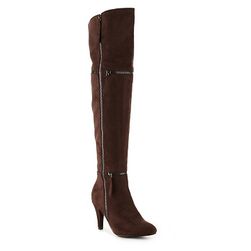 Incaltaminte Femei GC Shoes Betty Over The Knee Boot Brown