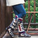 Incaltaminte Femei MUK LUKS Felicity Faux Fur Lined Boot Navy