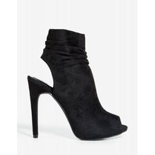 Incaltaminte Femei CheapChic Evelyn-60 Need To Please Bootie Black