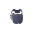 Incaltaminte Femei Crocs Sanrah Wedge Sandal Bijou BlueSmoke
