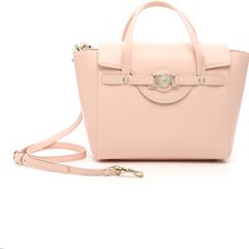 Versace Top Handle Nappa Signature Bag BLUSH/ORO CHIARO