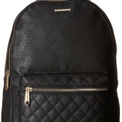 Rampage Backpack with Quilted Pocket Black