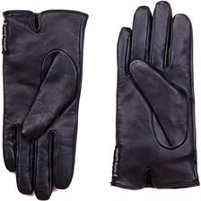 Armani Jeans Gloves Flower Black