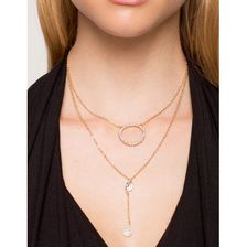 Bijuterii Femei CheapChic Oh My Tear 2pc Pendant Necklace Set Met Gold