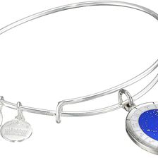 Alex and Ani Celestial Wheels Pisces Constellation Bangle Shiny Silver