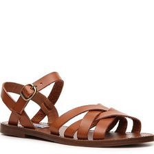 Incaltaminte Femei Steve Madden Sweeti Flat Sandal Cognac