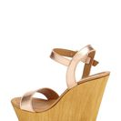 Incaltaminte Femei Steve Madden Kalesi Platform Wedge Sandal Women ROSEGOLD