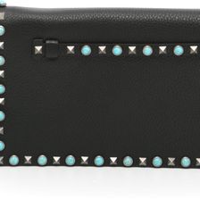 Valentino Garavani Borsa Clutch Rockstud Rolling NERO