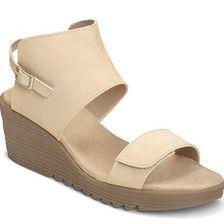 Incaltaminte Femei Aerosoles In The Bog Wedge Sandal Nude