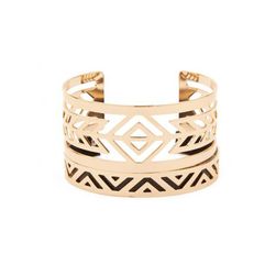 Bijuterii Femei Forever21 Cutout Cuff Set Gold