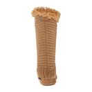 Incaltaminte Femei MUK LUKS Slipper Boot w Poms Camel