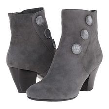 Incaltaminte Femei Vaneli Jessy Grey SuedeMatching Mop Buttons