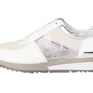 Incaltaminte Femei Michael Kors Allie Trainer Optic WhiteSilver