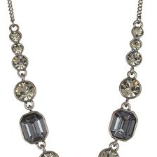 Givenchy Crystal Square Frontal Necklace LT HEM-BDI