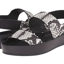 Incaltaminte Femei Vince Marett BlackWhite Python PrintCalf