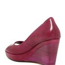 Incaltaminte Femei Cole Haan Shayna Leather Open Toe Wedge Pump MASQUERAD