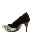 Incaltaminte Femei Elaine Turner Jessica Snake Embossed Pump Graphic Python-Black