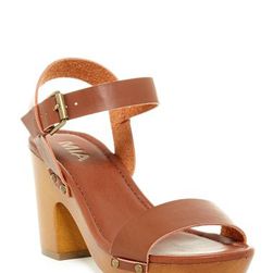 Incaltaminte Femei MIA Manuela Sandal COGNAC