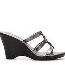 Incaltaminte Femei Italian Shoemakers Andie Wedge Sandal Pewter Metallic