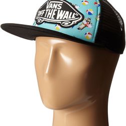 Vans Beach Girl Trucker Hat Aqua Sea