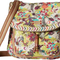 Sakroots Artist Circle Convertible Backpack Citrus Xen Garden