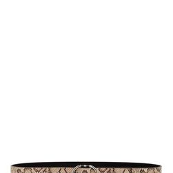 Accesorii Femei Steve Madden Reversible Snake Embossed Embossed Belt BLK SNAKE