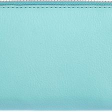 Marc by Marc Jacobs Leather Coin Case Holder Sea Aqua Vintage Blue
