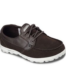 Incaltaminte Femei SKECHERS On The Go Overboard Boat Shoe Dark Brown