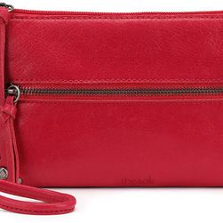 The Sak Sanibel Charging Wristlet Ruby