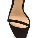 Incaltaminte Femei CheapChic Just One Faux Suede Ankle Strap Heels Black