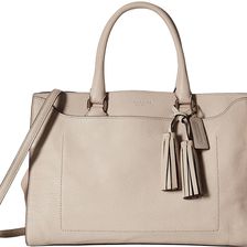 COACH Legacy Pinnacle Elevated Goat Leighton FRM Carryall Taupe