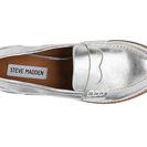 Incaltaminte Femei Steve Madden Cyylo Loafer Pewter Metallic