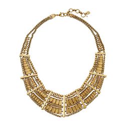 Bijuterii Femei Lucky Brand Quartz Bib Necklace Gold