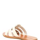 Incaltaminte Femei Lucky Brand Aisha Flat Slide Sandal LINEN 01
