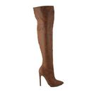 Incaltaminte Femei Michael Antonio Woosey Over The Knee Boot Brown