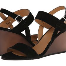 Marc by Marc Jacobs Suede Wedge Sandals Black